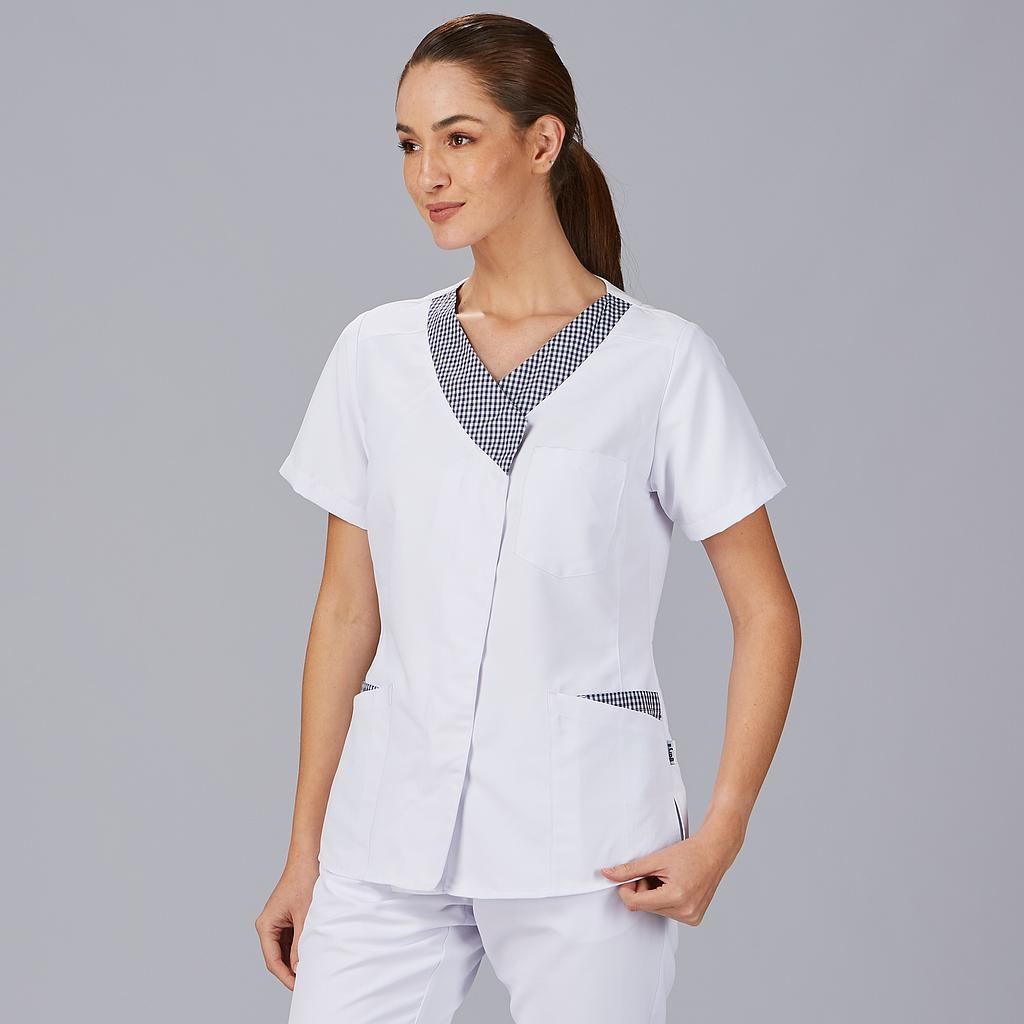 Blusa Mujer Abierta Combinada Gary's Peña 600063 Blusa Mujer Abierta Combinada Gary's Peña 600063