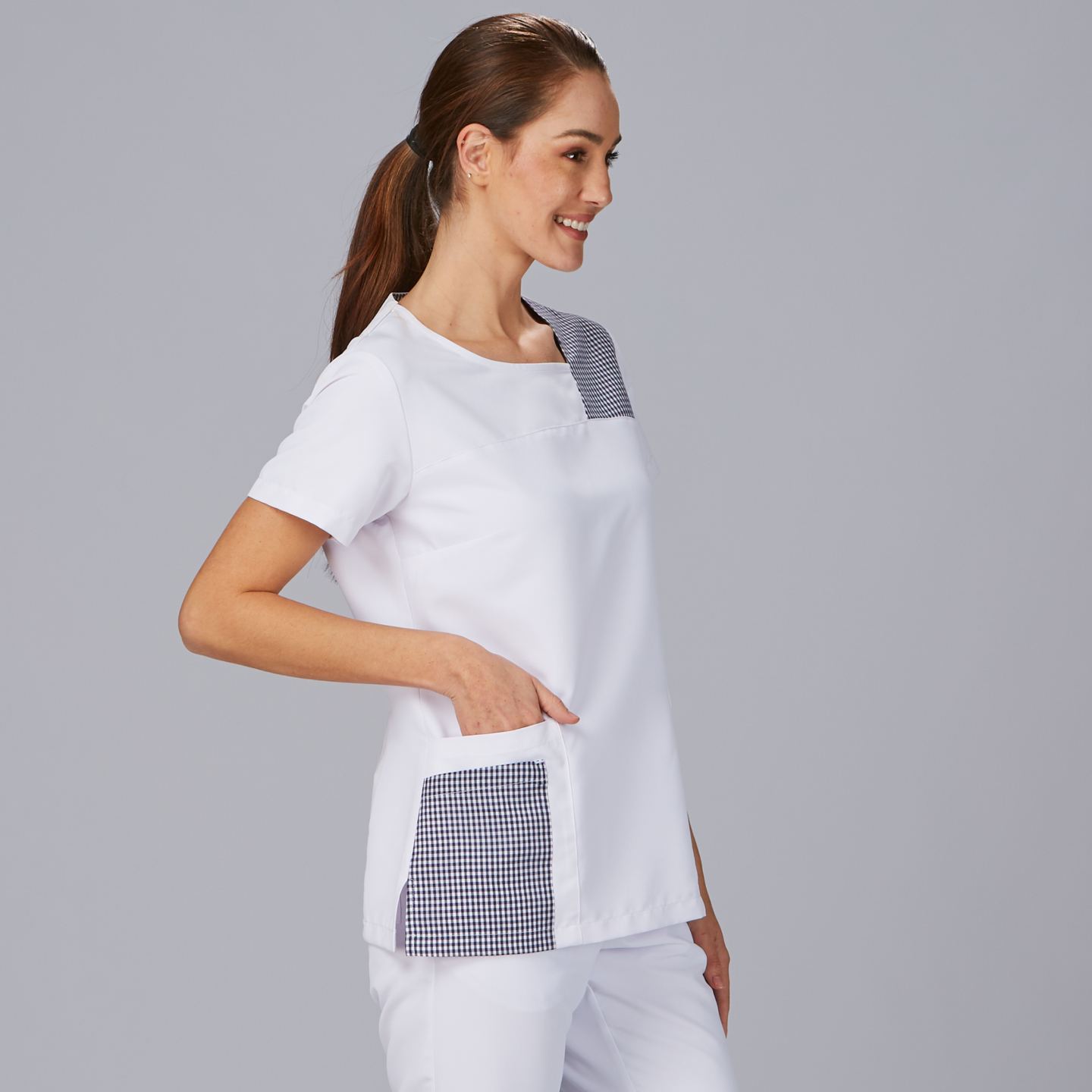 Blusa Mujer Cerrada Combinada Gary's Navas 600062 Blusa Mujer Cerrada Combinada Gary's Navas 600062
