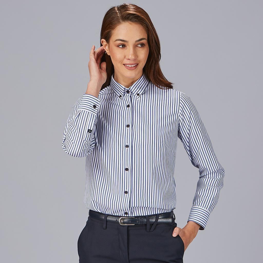 Camisa Chica Slim Fit Rayas Gary's Simonetta 240033 Distinción modelo