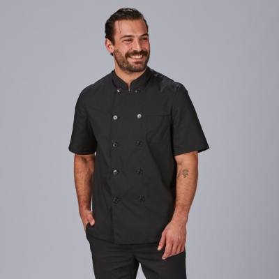 Chaqueta Cocina Manga Corta Unisex Gary's 917A00