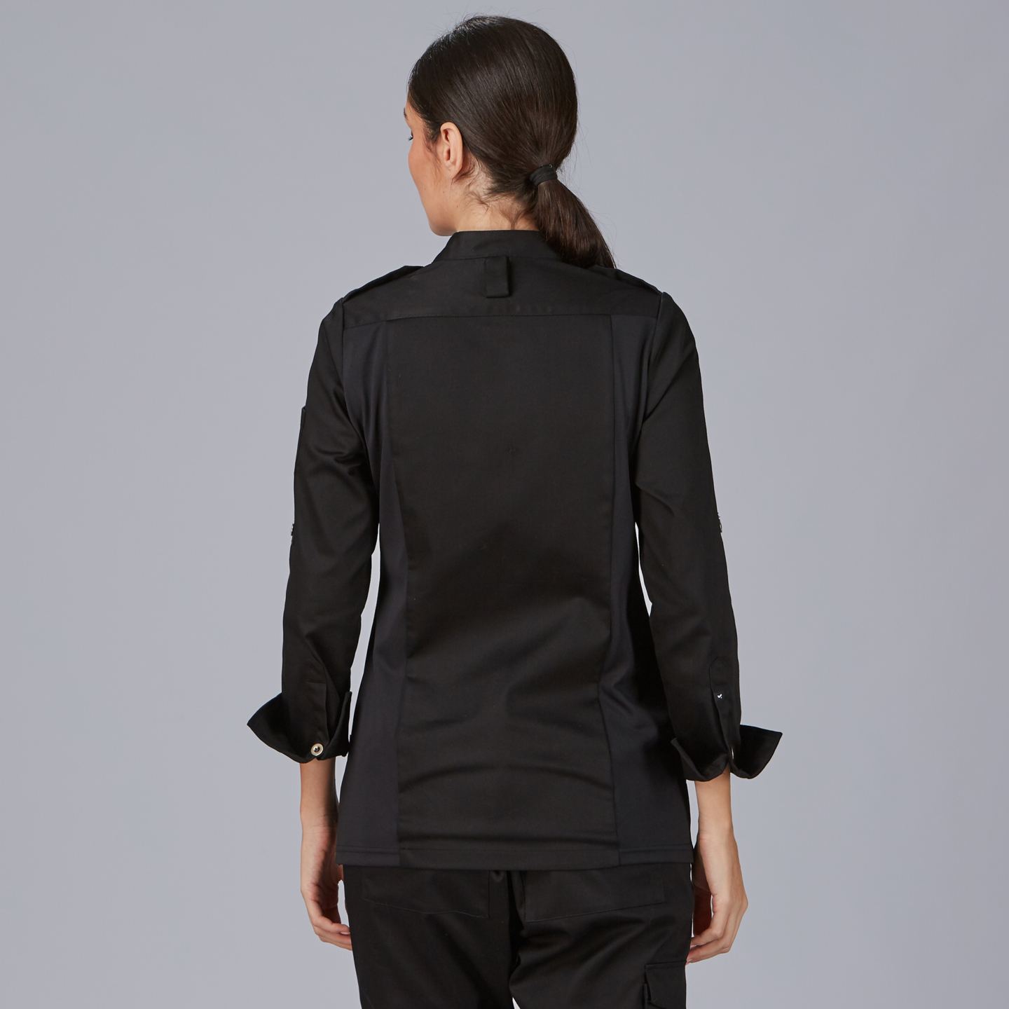 Chaqueta Cocina Mujer de Algodón Gary's 930049 Distinción espalda