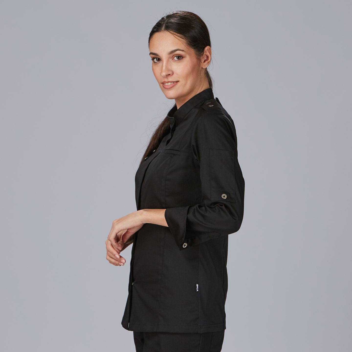 Chaqueta Cocina Mujer de Algodón Gary's 930049 Distinción lateral