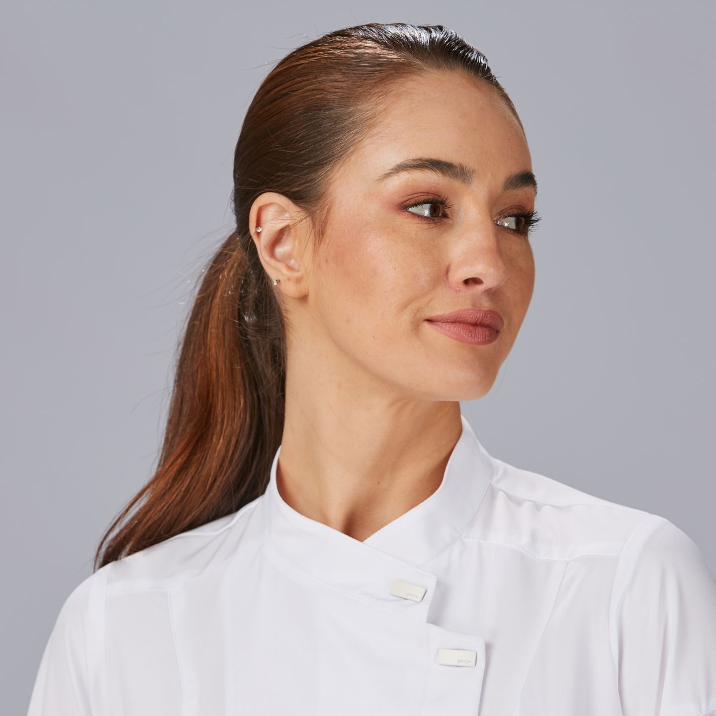 Chaqueta de Cocinera Transpirable Tejada Gary's 930047 Distinción cuello