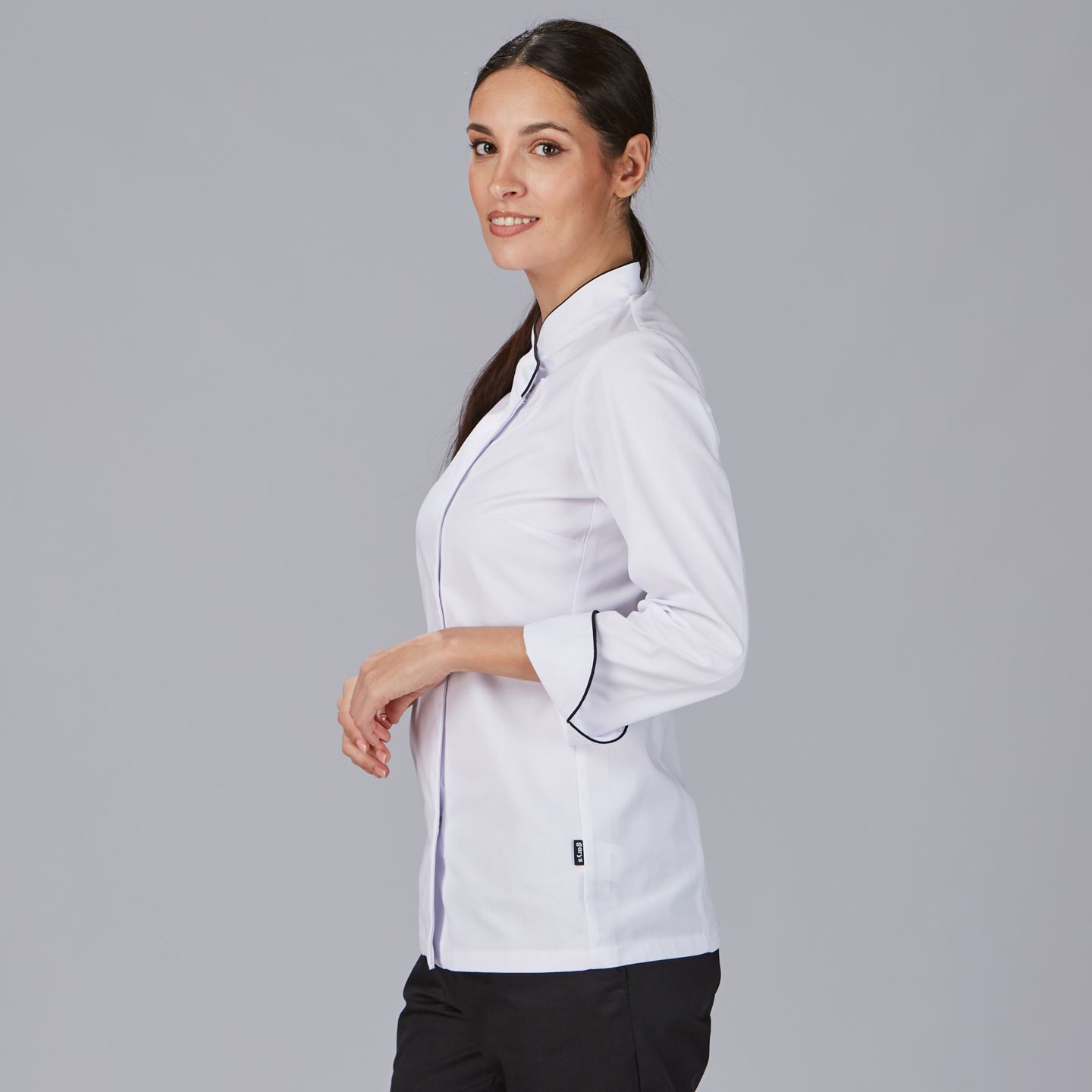 Chaqueta para Cocina Mujer Dana Gary's 948400 Distinción lateral
