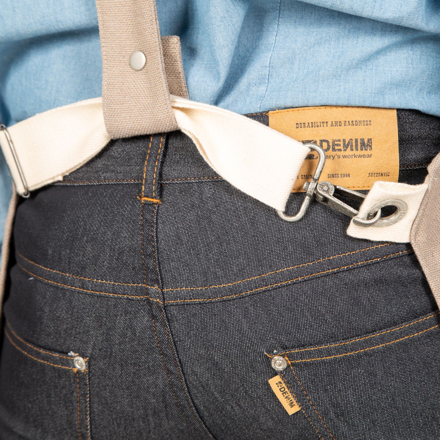 Delantal Con Peto para Restaurante Gary's 100005