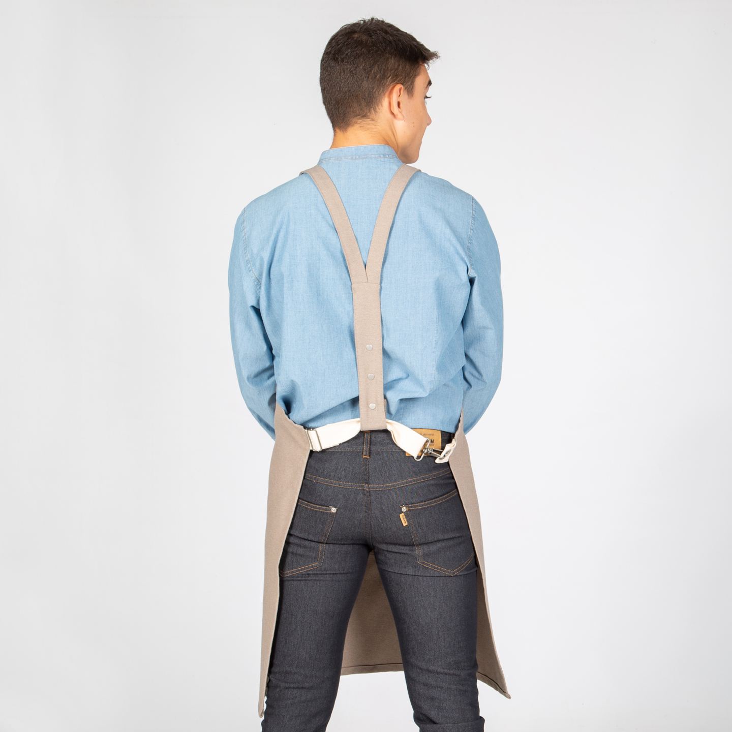 Delantal Con Peto para Restaurante Gary's 100005