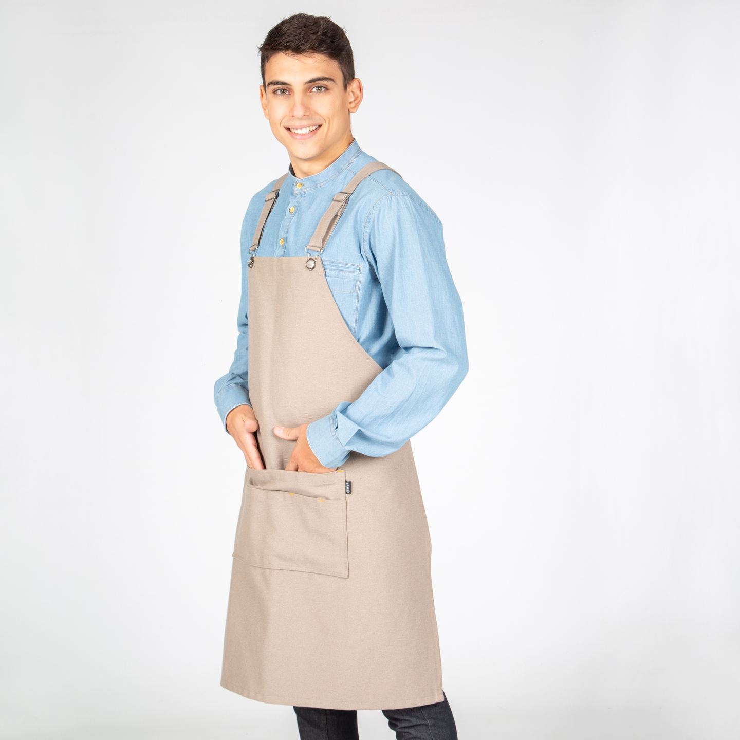 Delantal Con Peto para Restaurante Gary's 100005