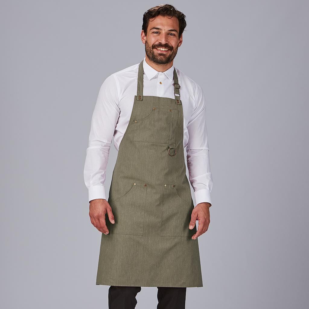 Delantal Largo Unisex Gary's con Peto 100048 Distinción diseño