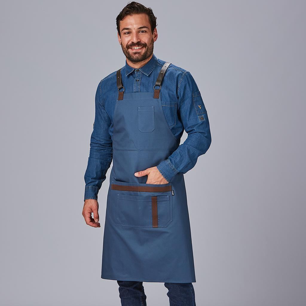Delantal con Peto Herrajes en Piel Gary's 100031 Distinción modelo