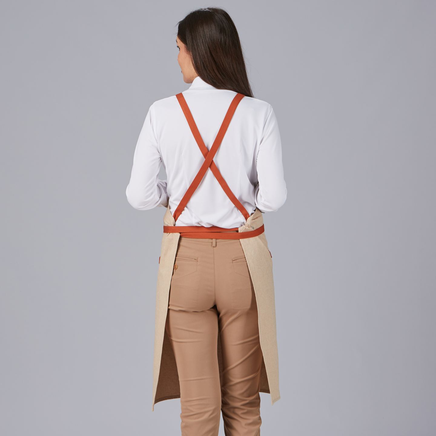 Delantal con Peto Unisex Combinado Gary's 100037 Distinción espalda