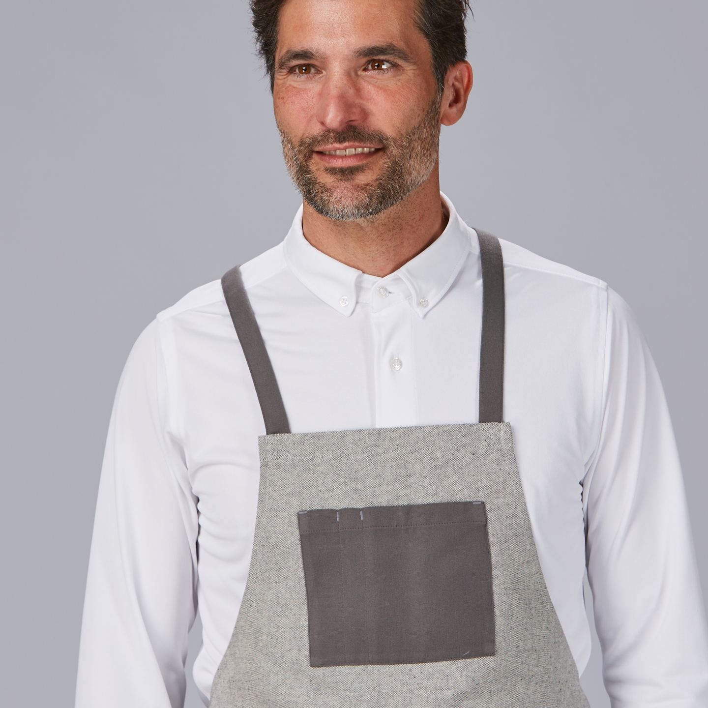 Delantal con Peto Unisex Combinado Gary's 100037 Distinción pecho