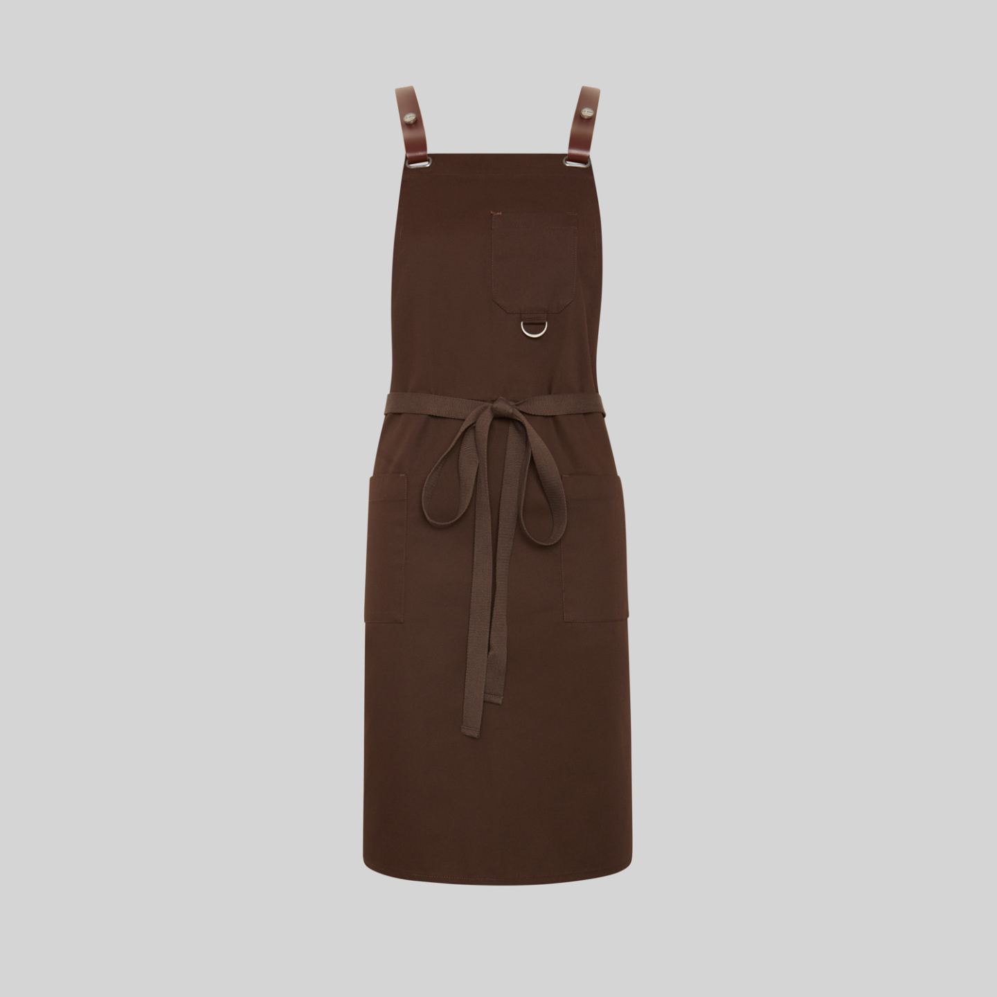 Delantal con Peto para Restaurantes Gary's 100029 Distinción chocolate