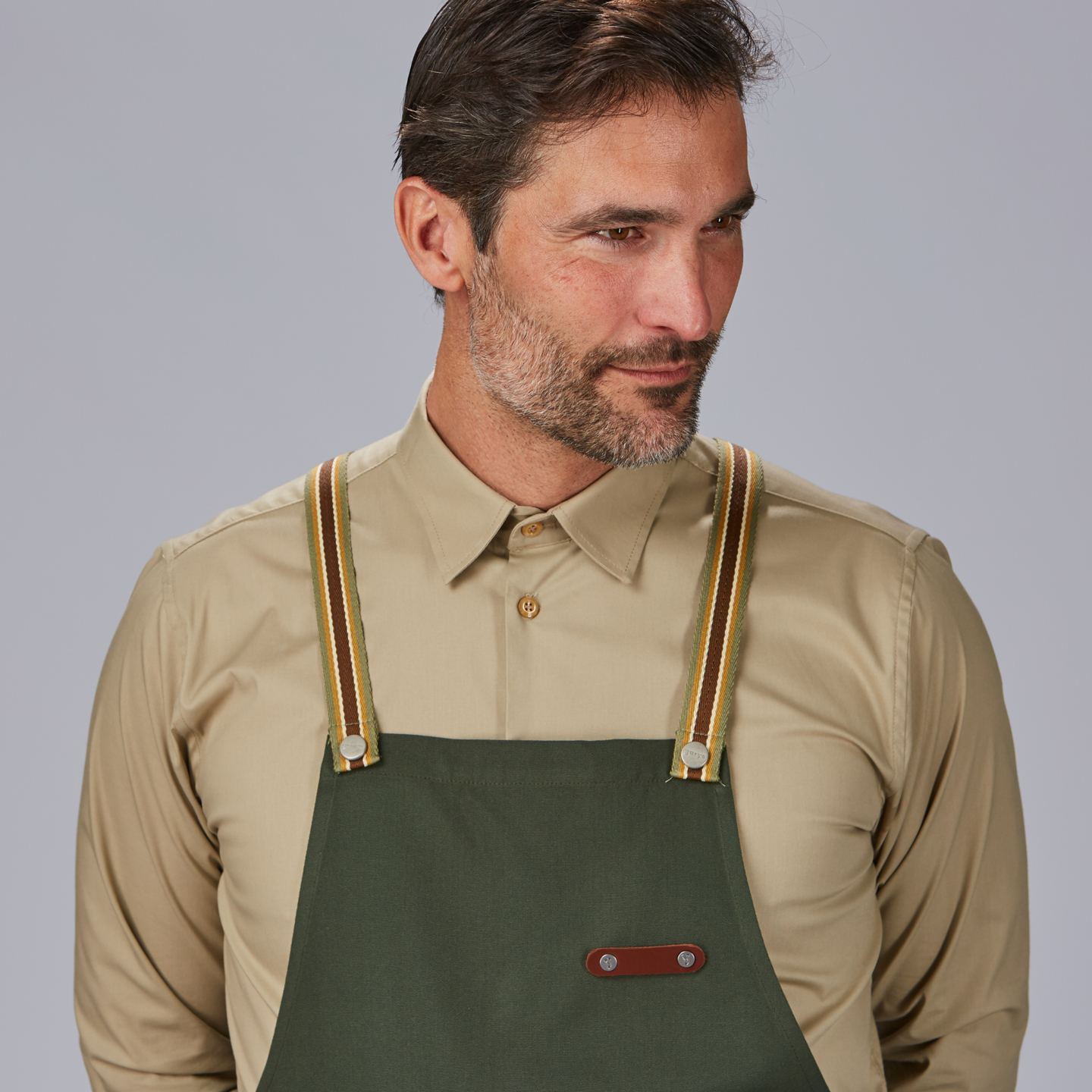 Mandil con Peto para Restauración Gary's 100041 Distinción pecho