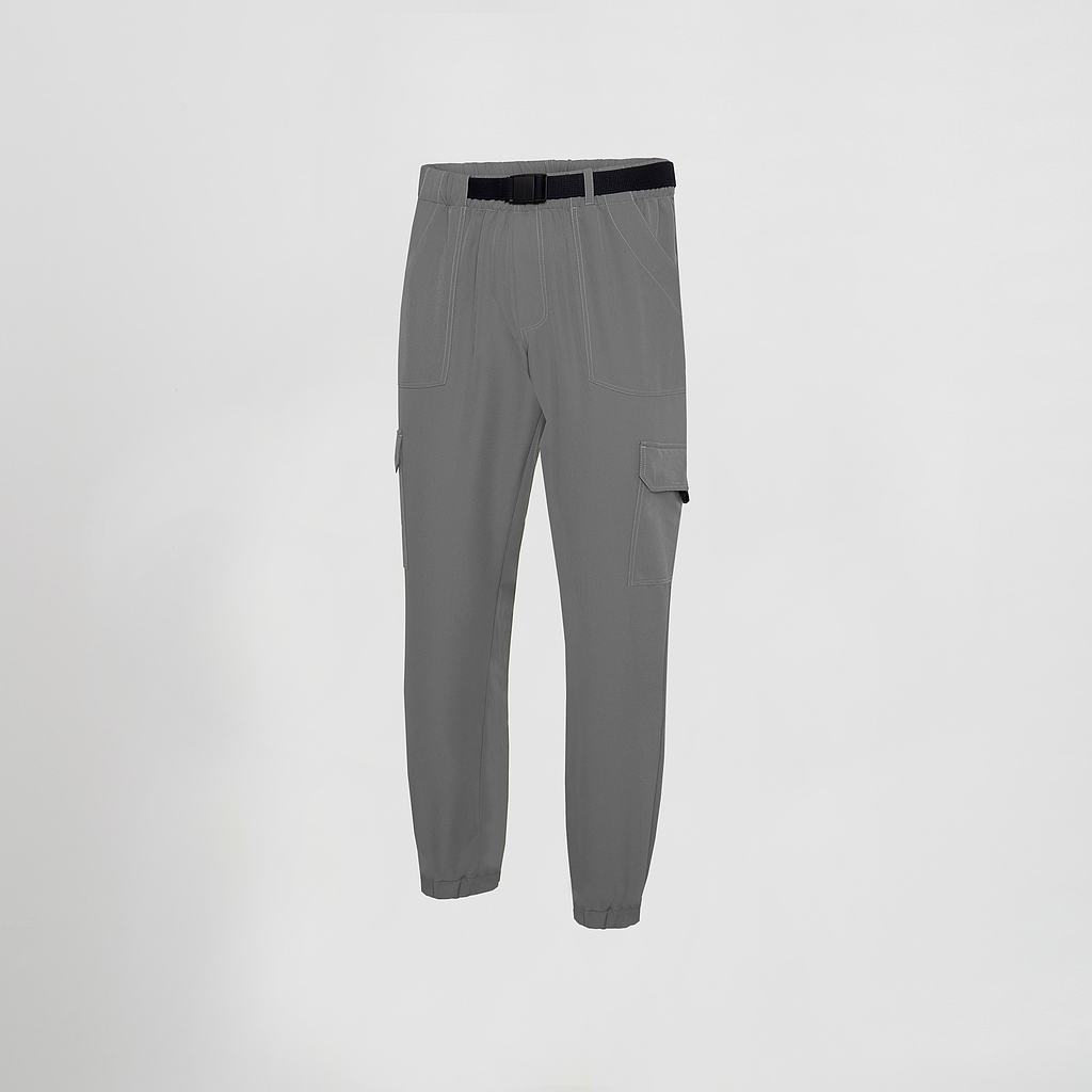 Pantalón Cargo con Puño Unisex Gary's 700059 Distinción gris