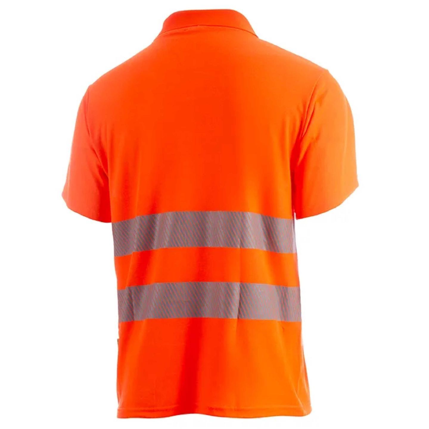 Polo M/C Alta Visibilidad Banda Segmentada BeeWork Rain HV