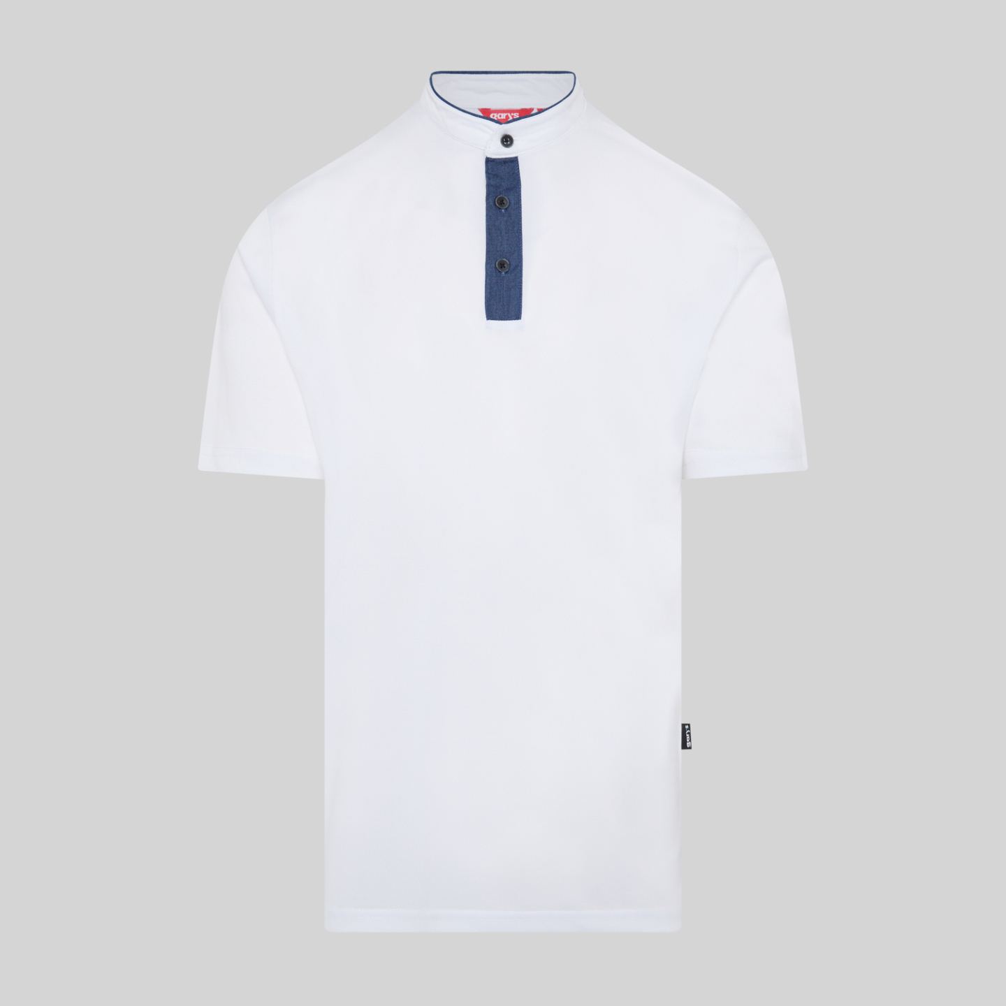 Polo Técnico Hombre Cuello Mao Gary's 852600 Distinción blanco