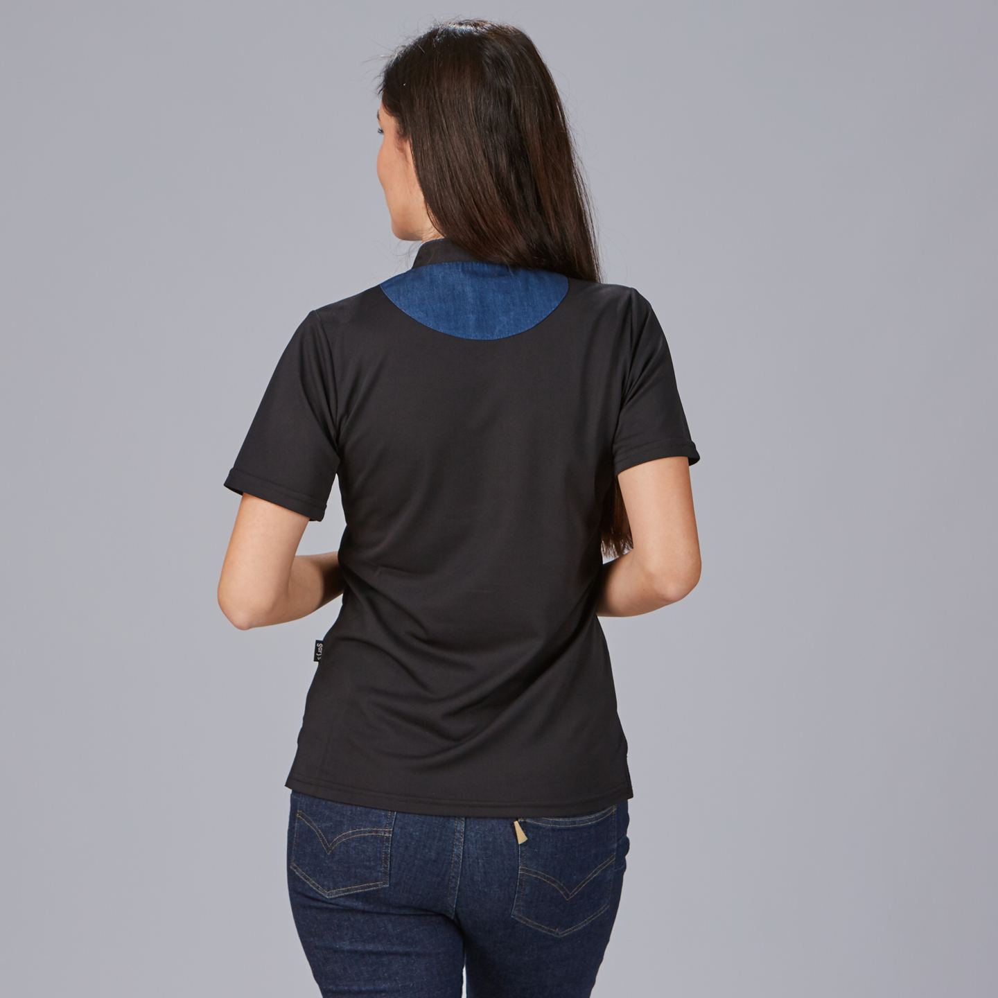 Polo Técnico Mujer Cuello Mao Gary's 853100 Distinción parte trasera