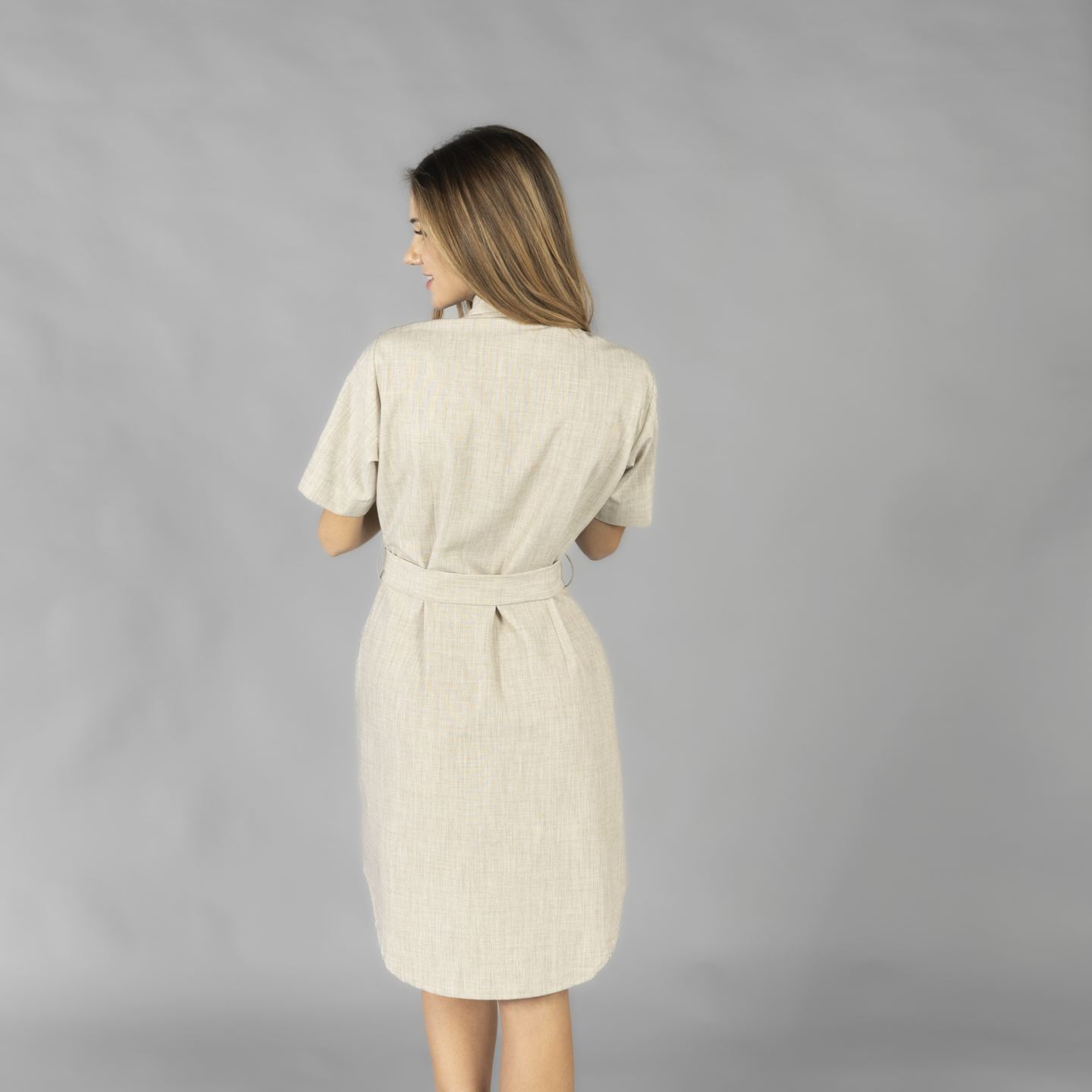 Vestido Camisero MC Para Chica Gary's 550005 Distinción espalda