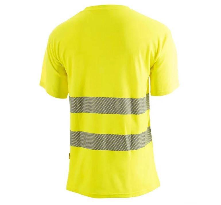 Camiseta MC Alta Visibilidad BeeWork Funk HV Distinción espalda