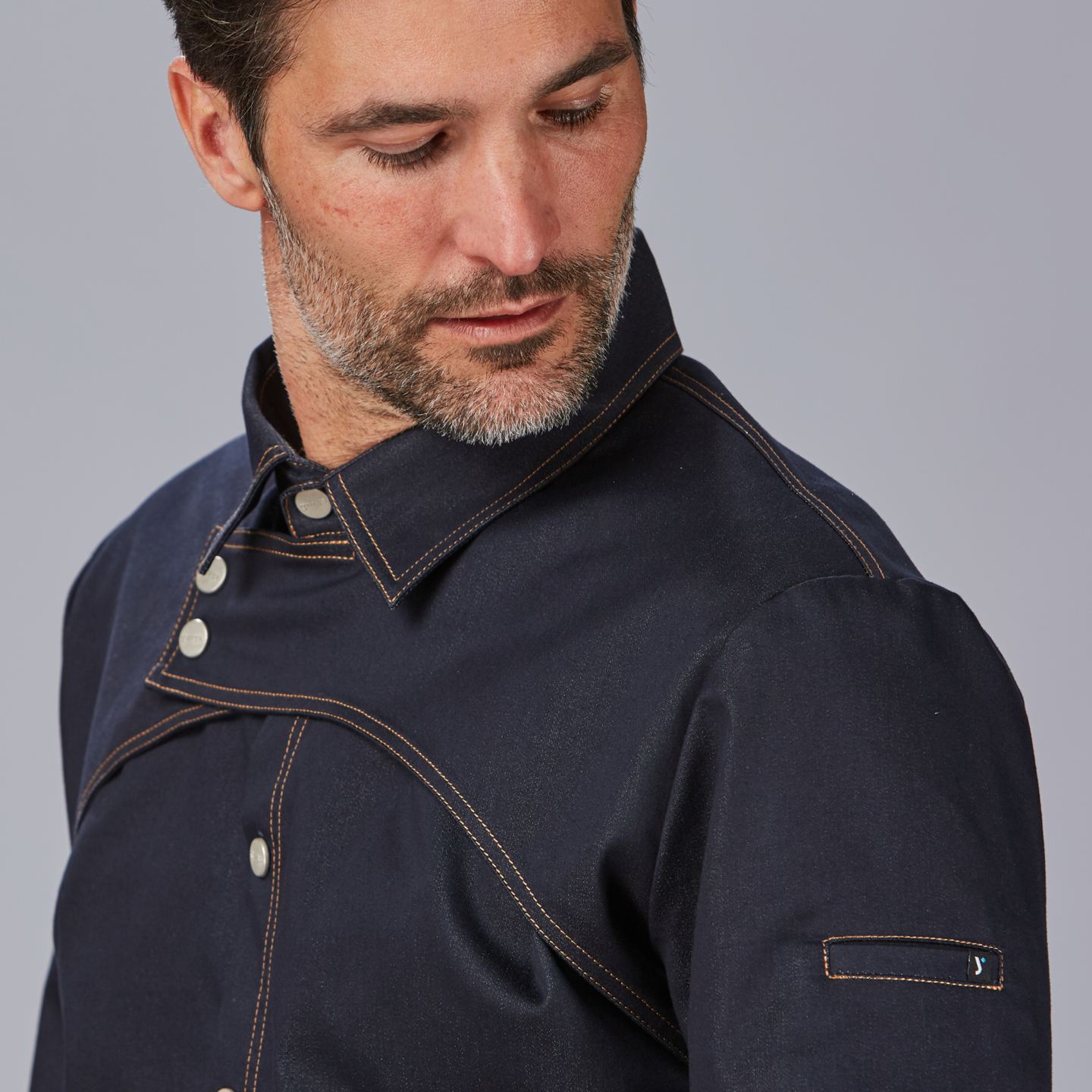 Chaqueta Cocina M/L Resistente Gary's Prieto 930032