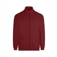 Sudadera Unisex con Cremallera Mukua Cooper SZ270U Crimson Distinción