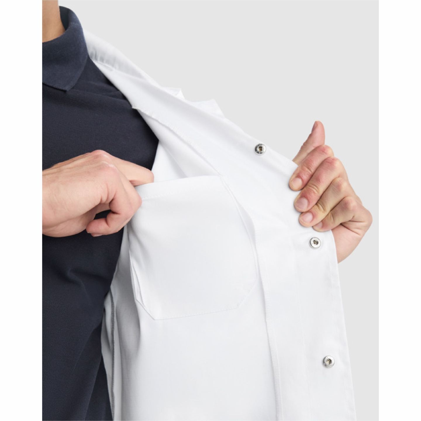 Bata Unisex de Laboratorio Roly Mederi 9092