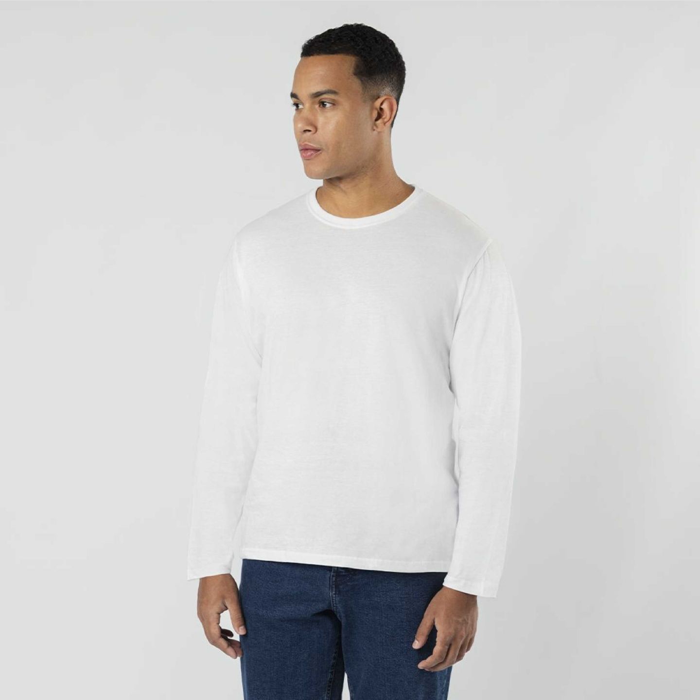 Camiseta Adulto M/L Blanca Makito Plint 21841