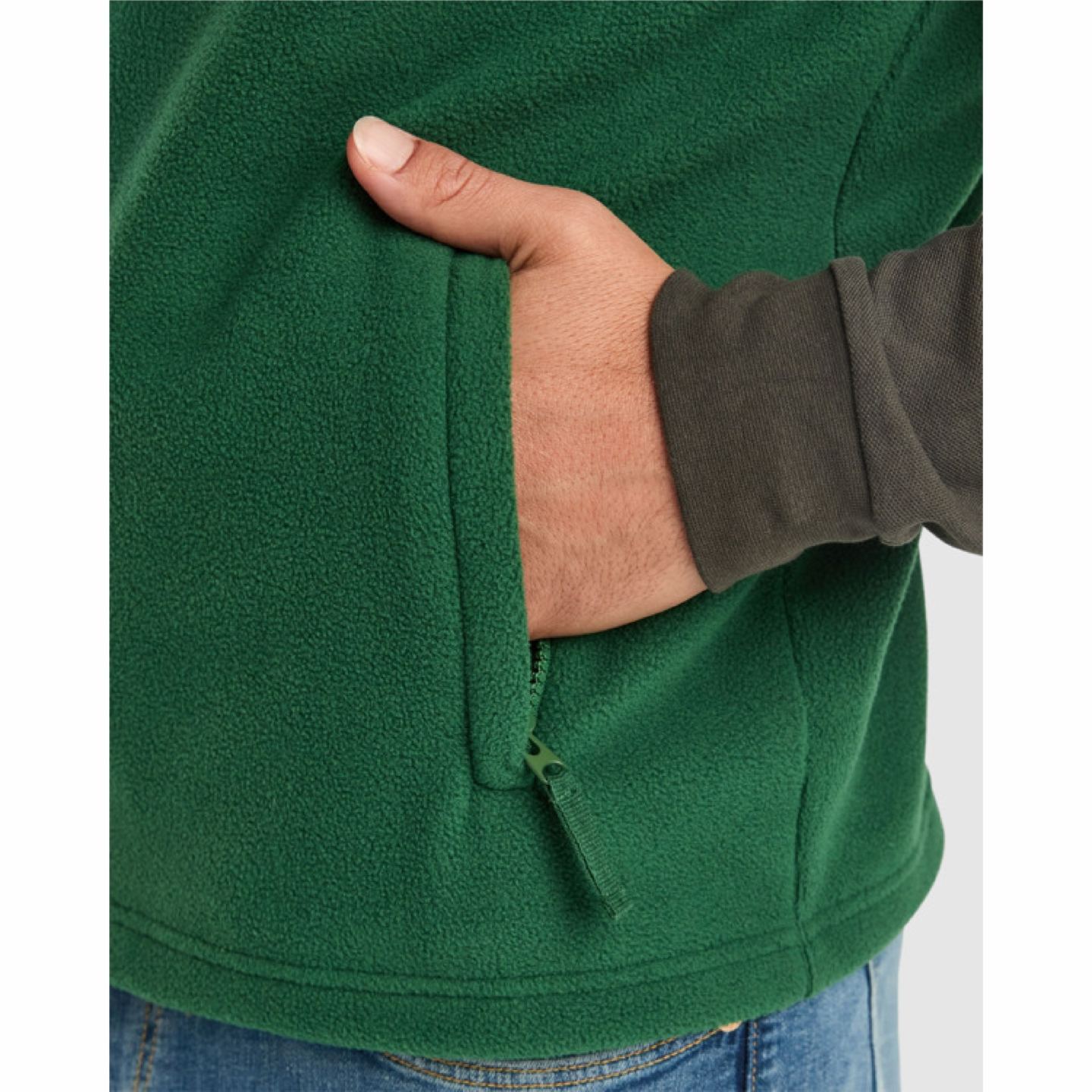 Chaleco polar New Bellagio 6416 Roly Detalle Distinción